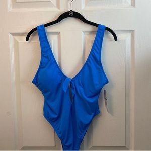 NWT Bikini Lab Blue One Piece  Swim Suit. Sm